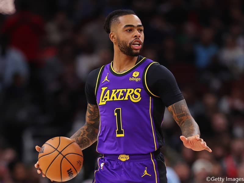 NBAがレイカーズのディアンジェロ・ラッセルへ約220万円の罰金処分