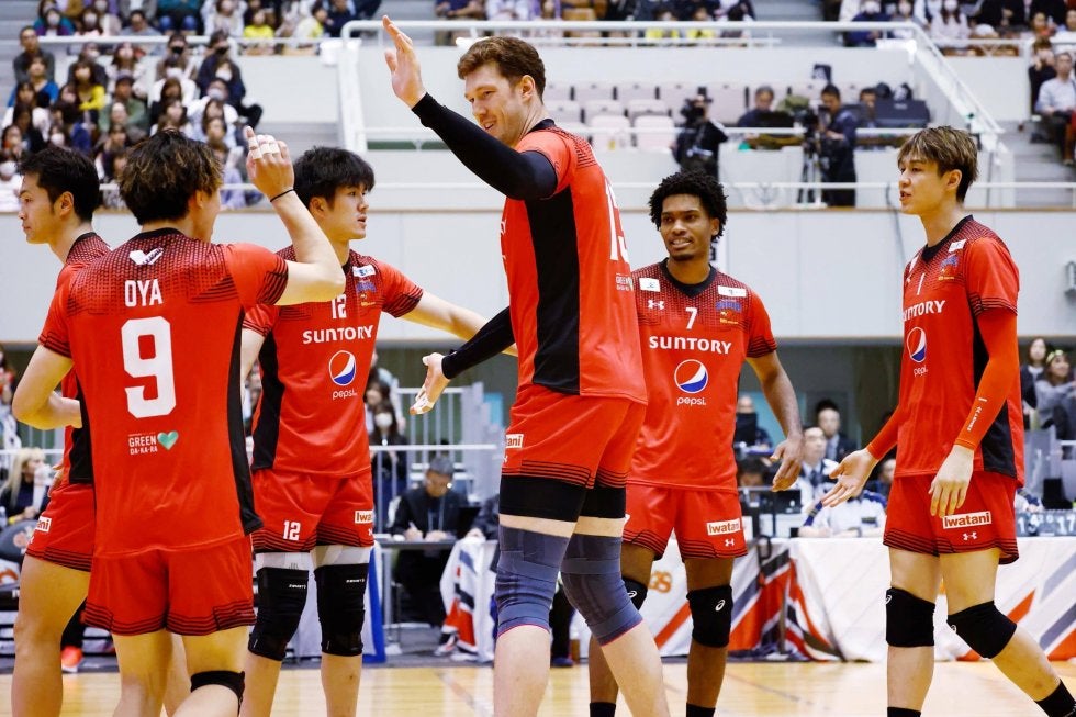 VリーグV1男子　サントリーがV・ファイナルステージ進出決定