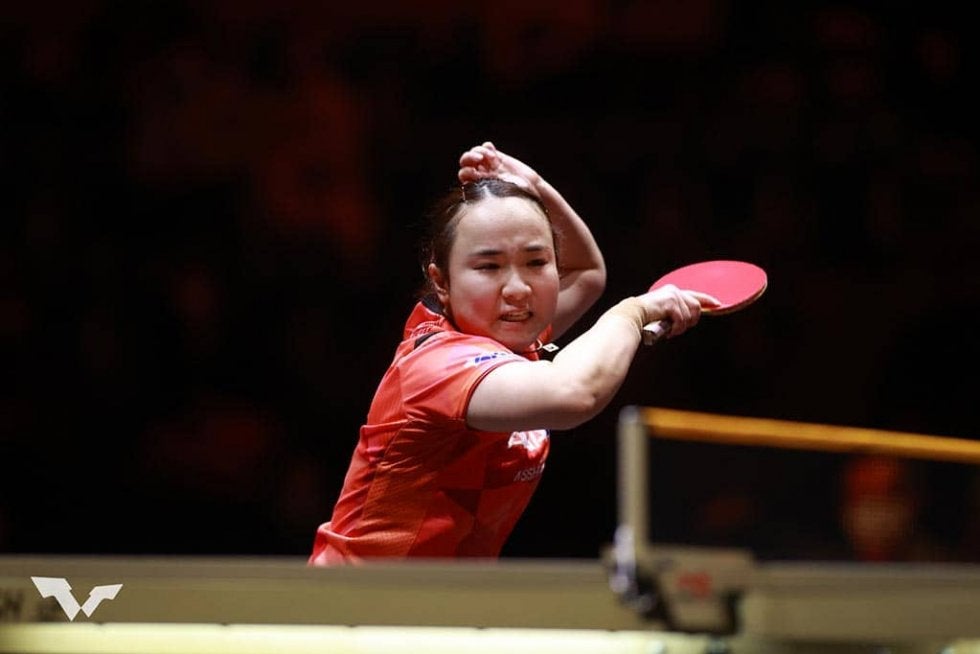 初出場の伊藤美誠が圧巻ストレート　五輪落選も再起図る躍動で魅了、“黄金世代”でイラン撃破なるか【世界卓球】