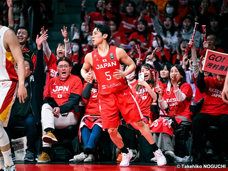 日本代表の信念とプライドを胸に…五輪を見据える河村勇輝は反省「点差をつけて勝てる相手だった」