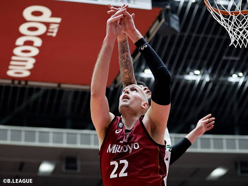 川崎のニック・ファジーカスがB1史上初通算3500ディフェンスリバウンドを達成