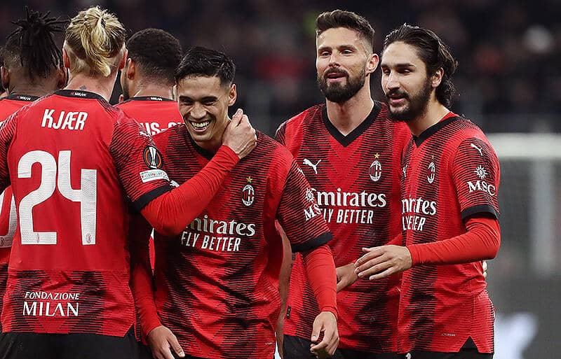 レオン2Aのミランが10人スラビア・プラハの打ち合い制して先勝！【EL】