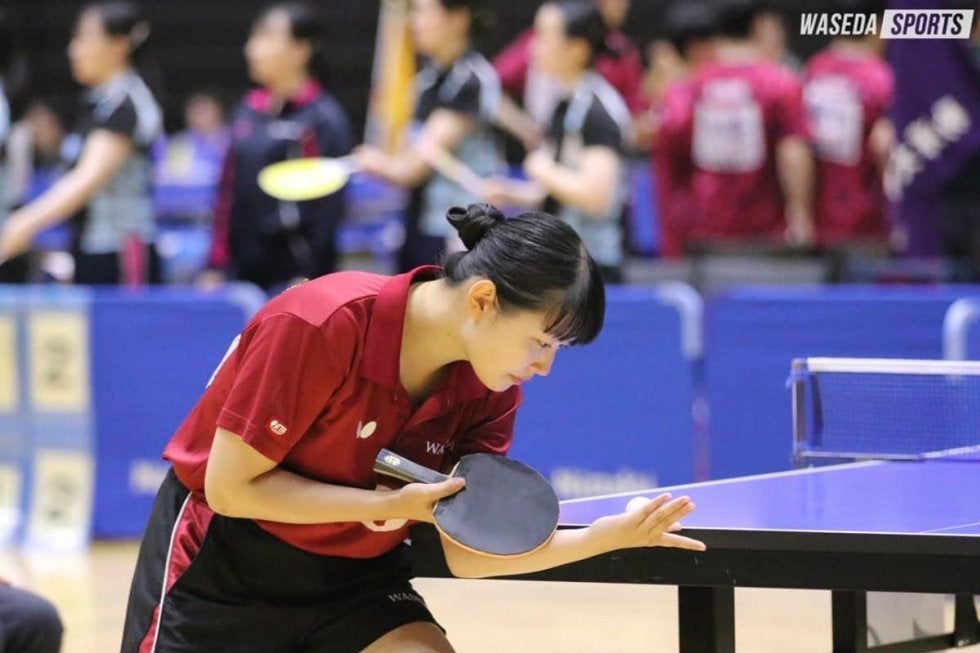 【連載】『令和５年度卒業記念特集』第18回　里川奈優／女子卓球 | COLLEGE ATHLETE TV