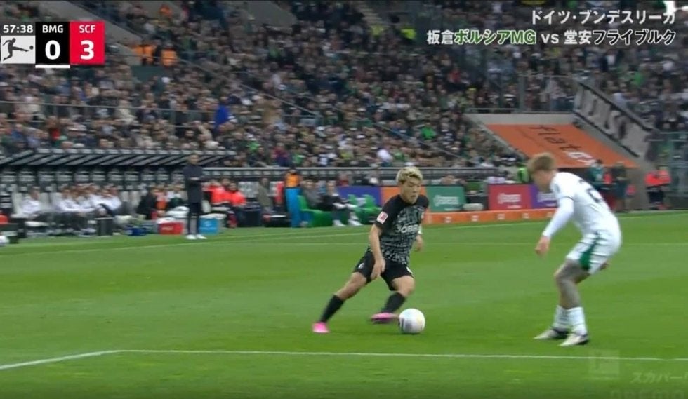 堂安律が絶好調！ 2試合連続ゴールの今季3得点目　ヒールパスからゴール進入まで“完璧な崩し”を自ら仕掛けて決める！ “日本の10番”が圧巻フィニッシュワーク