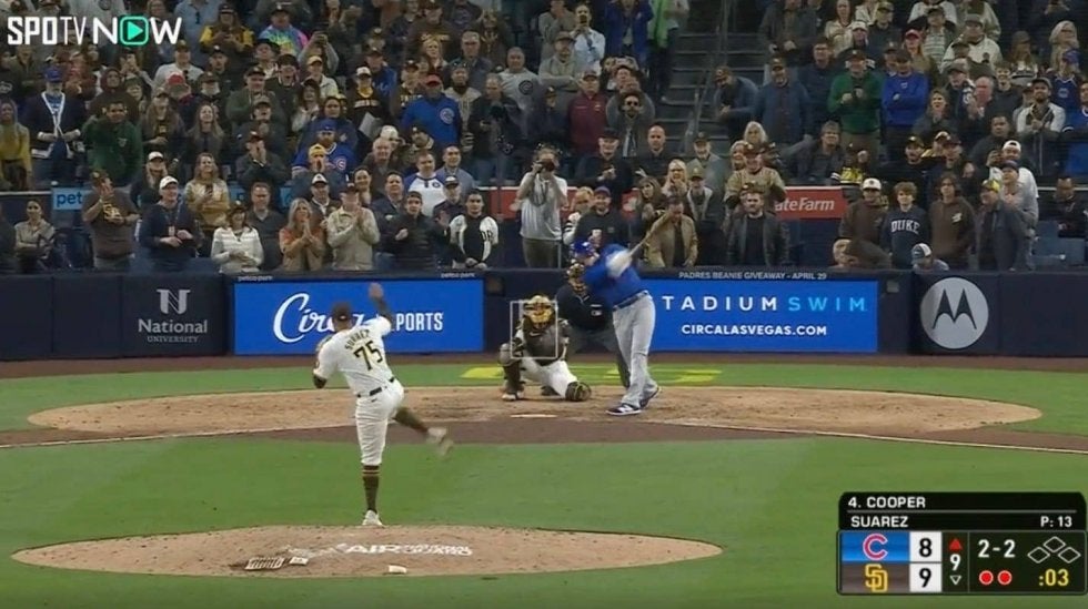 もはや暴力！ 元阪神の守護神が160キロ“火の玉ストレート”を炸裂した瞬間　カブス・鈴木らをパワーでねじ伏せる「猛虎魂を感じる」「ボール速すぎ」