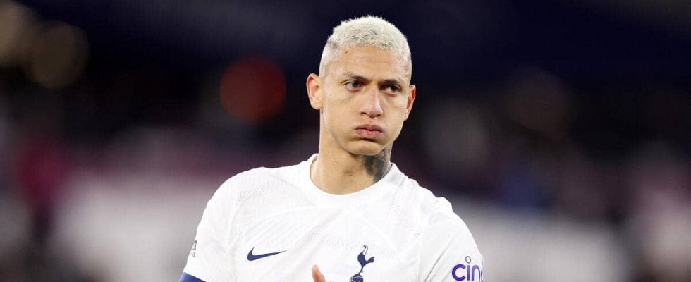 ヒザに問題のリシャルリソンは2試合続けて欠場…2週間後のアーセナル戦が復帰目標に