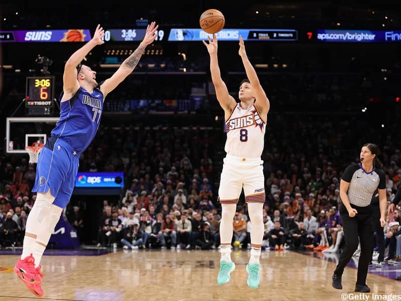 今季3ポイント成功率でリーグトップに立ったグレイソン・アレンがサンズと延長契約