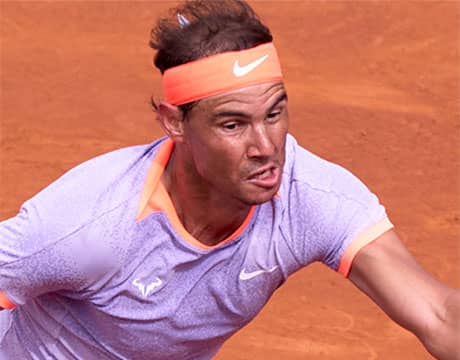 ナダル 世界11位に敗れ16強ならず