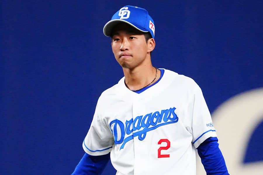 中日23歳は「マジでGG賞ある」　超速美技に騒然…また現れた“忍者”が「神すぎる」