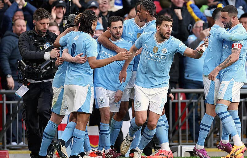 2013 FAカップファイナル フラッグ マンチェスターシティvsウィガン