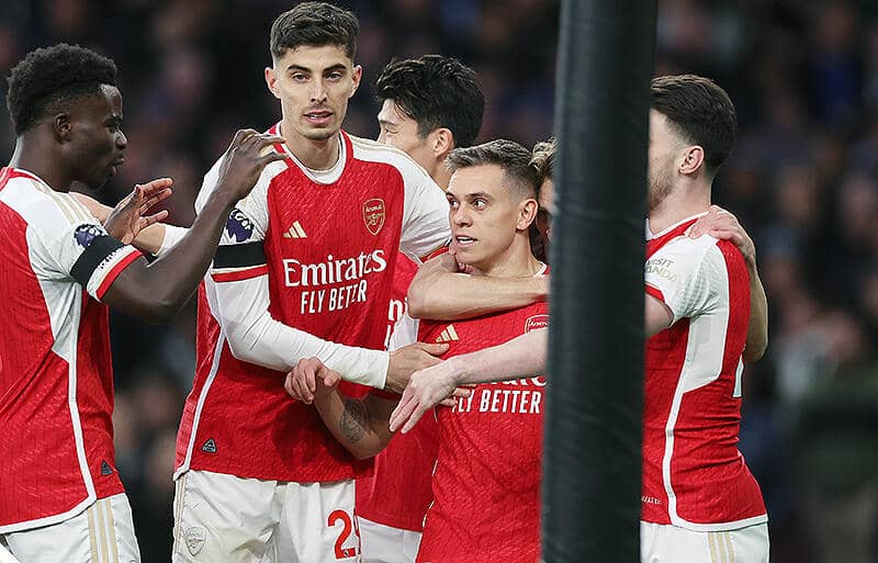 圧巻5発アーセナルがダービー連戦初戦に圧勝で暫定首位キープ！　パーマー不在チェルシーは屈辱の惨敗…【プレミアリーグ】