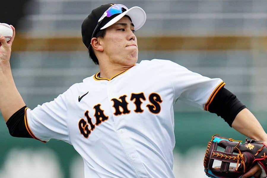 巨人の23歳の超美技が「神過ぎる」　“激むず”バウンドも…高速反応が「うますぎ」