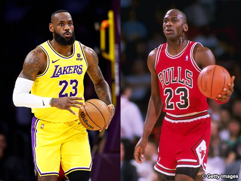 終わらぬ論争“レブロンorジョーダン”…現役選手のGOAT投票は逆転目前か