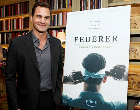 フェデラー現役最後の12日間、密着映像配信へ