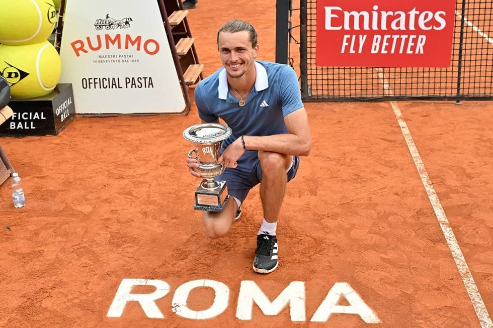 ズベレフ、7年ぶり2度目のイタリア国際制覇!今季初タイトルで全仏OPに弾み「1年で最も楽しみにしている大会かも」