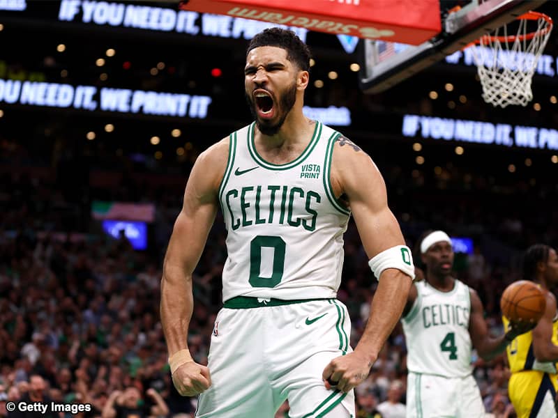 セルティックスが延長戦を制し先勝…ペイサーズは試合時間残り8秒から逆転負け