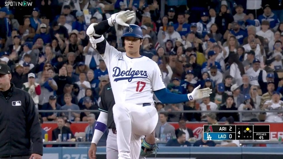 大谷翔平 “打って走って”2安打2盗塁1打点の活躍　打率.356でメジャートップ堅持、ドジャース連勝ストップも躍動