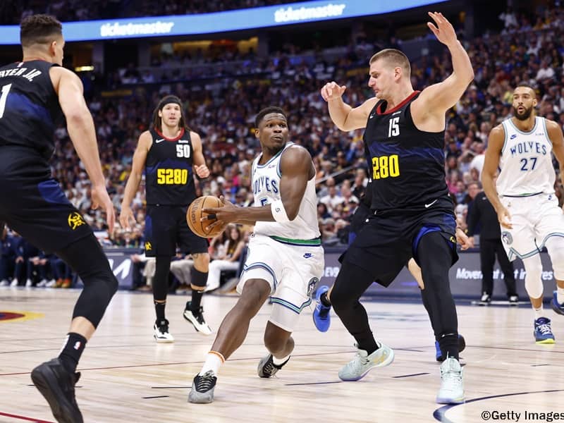 ウルブズ対ナゲッツのウェスト準決勝第7戦で平均視聴者数841万人を記録