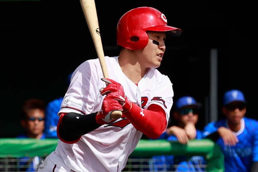 広島23歳が12球団No.1の「.462」　5月は打棒爆発…進化続ける元ドラ1が「バグってる」