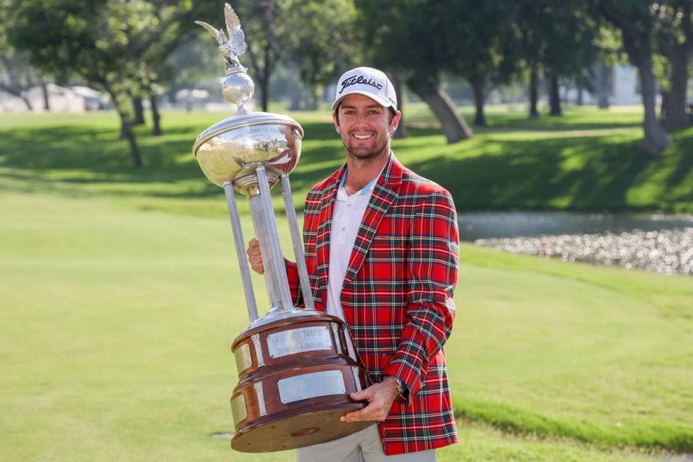 デービス・ライリーが今季初優勝 2位シェフラーを5打差で振り切る