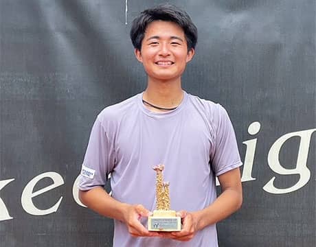 19歳の松岡隼 プロツアーで初の準V