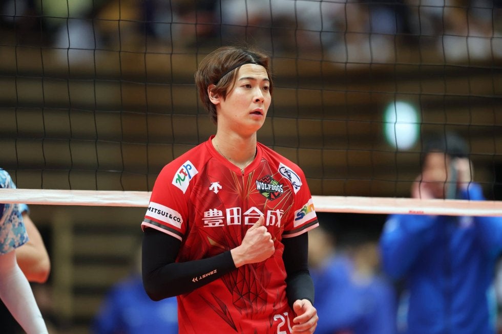 永露元稀 SVリーグオールスター 永露元稀 SVリーグ オールスター