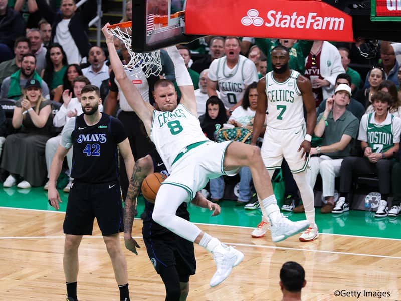 NBAファイナルがスタート…セルティックスが18度目の優勝に向けて白星発進