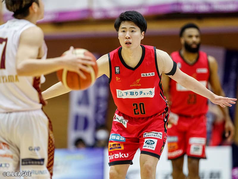 福島が主力SG・多田武史と契約継続…「オフコートでも福島を盛り上げていけるように」