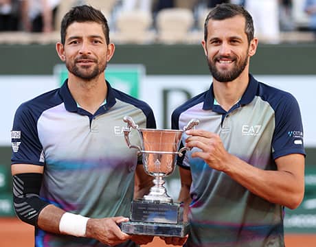 ダブルスで“ゴールデンスラム”達成の快挙