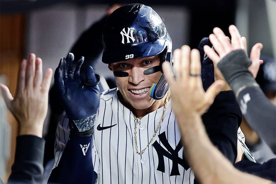 ジャッジは「ちょっと次元が違う」　大谷翔平に8本差…衝撃打棒に唖然「バケモノ」