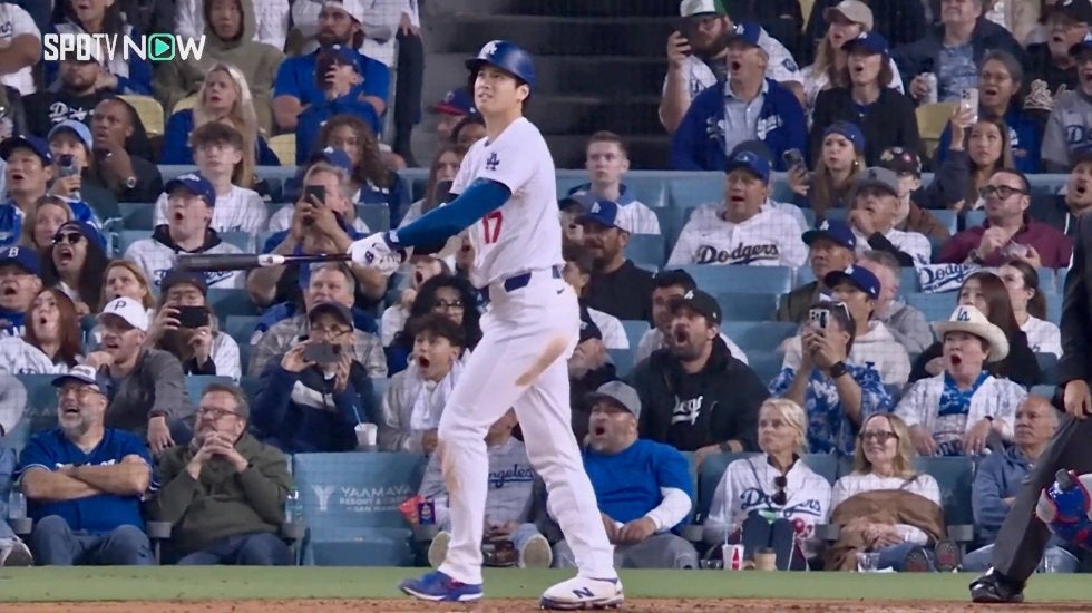 大谷翔平、打った瞬間“確信歩き”が「めちゃくちゃかっこいい」　不調吹き飛ばす貫禄ムーブに惚れ惚れ「私も確信した」