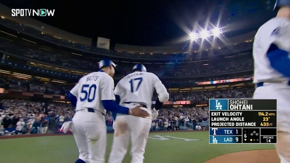 大谷翔平の驚愕16号2ランで走者ベッツが“確信ラン”　「打球見ないで…」塁上で見せた一瞬の“動き”にファン歓喜「信頼してる感あってカッコいい！」