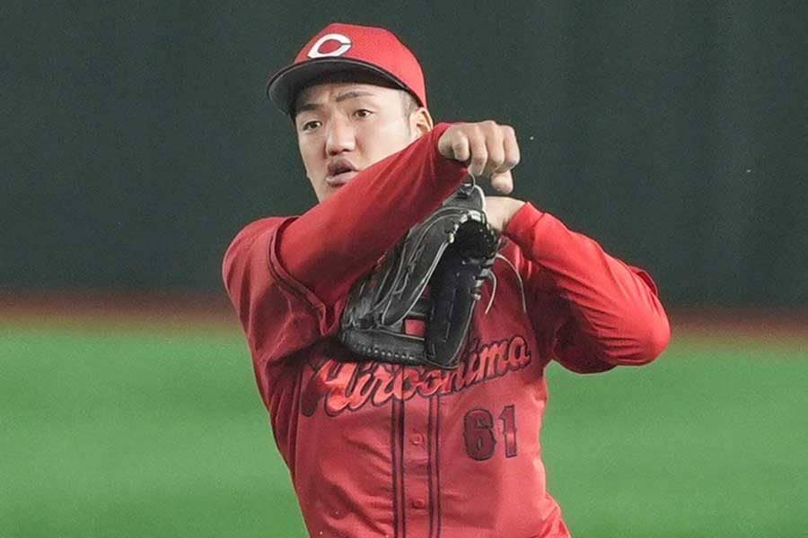 “12球団最高”の6.0…広島25歳は「GG賞確定ですね」　衝撃の跳躍力「ホント忍者」