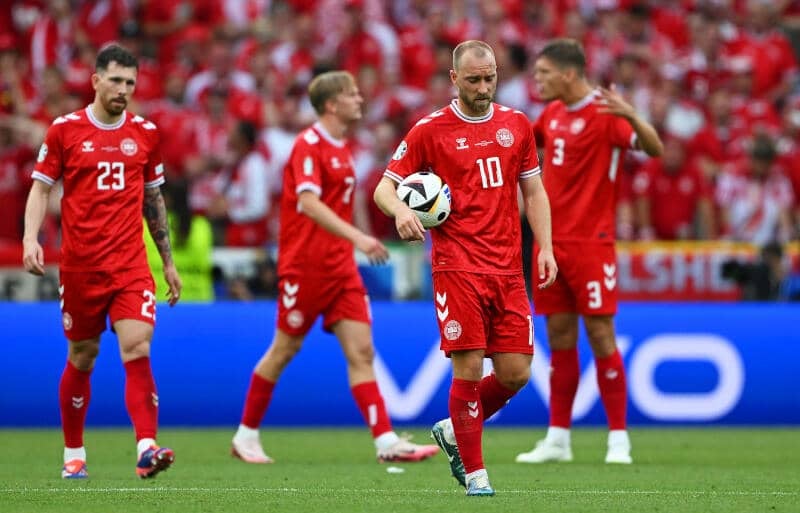 デンマークの初戦は格下スロベニアとドロー、勝ち点1を分け合う【ユーロ2024】