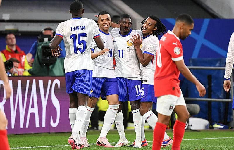 優勝候補フランスはオーストリア相手に辛勝スタート…ムバッペ誘発OGを守り切る【ユーロ2024】