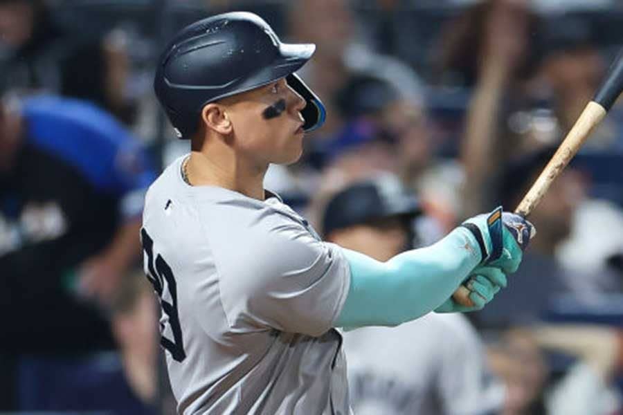 ジャッジが30号一番乗り　豪快122メートル弾でシーズン59発ペース…大谷翔平と5本差