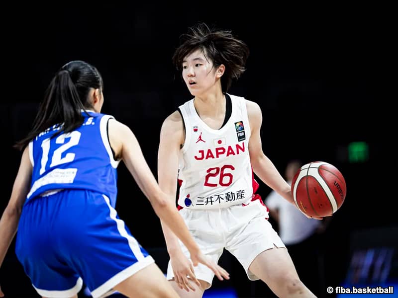 日本代表がU18女子アジアカップ4強進出…田中こころが3試合連続20得点超