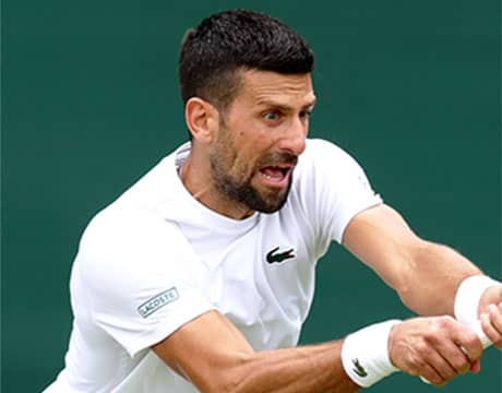 ジョコ 復帰戦で世界5位に快勝