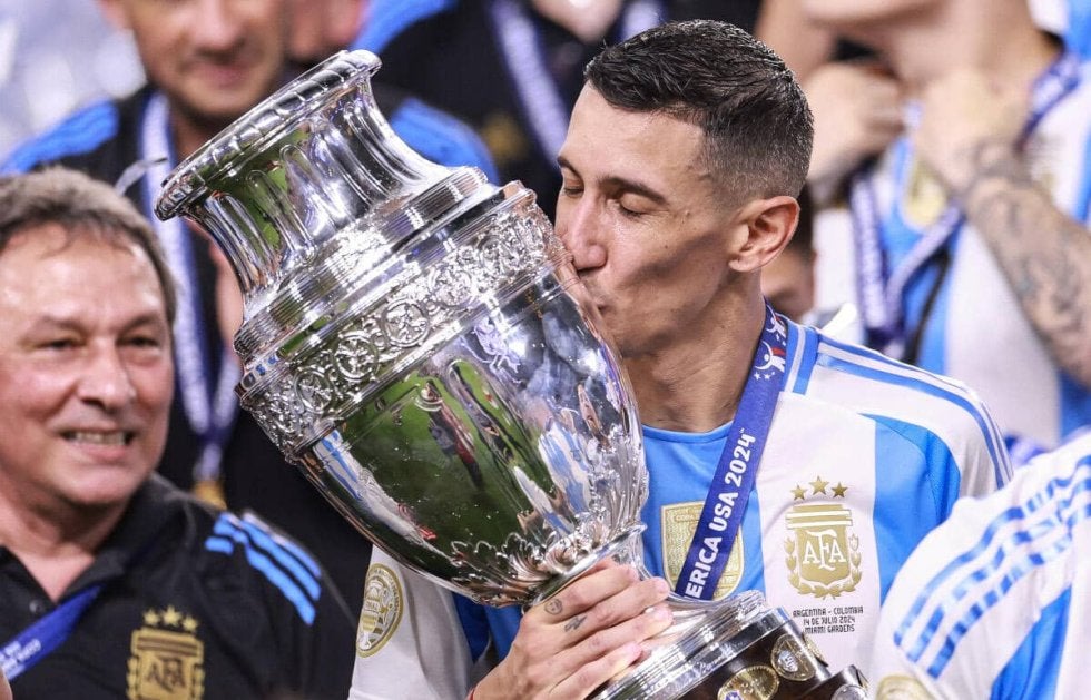 アルゼンチン代表引退のディ・マリア、有終の美に満足「優勝して引退