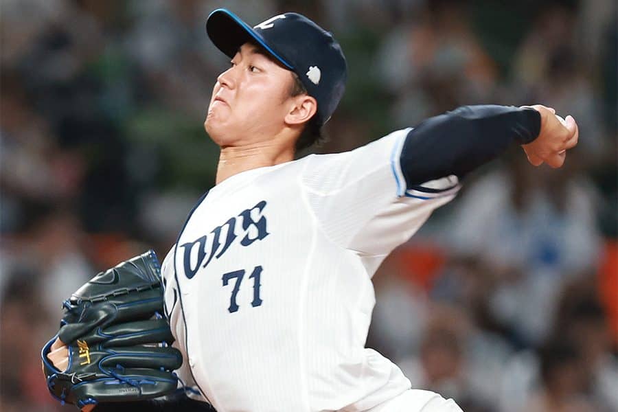 育成→支配下の西武21歳が「凄すぎ」　2軍で光る“9.17”…3年目左腕は「とんでもない逸材」