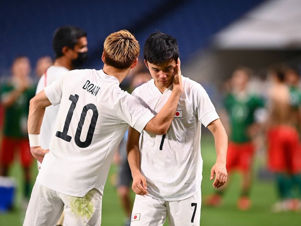 久保建英が号泣 東京五輪はコロナ禍に泣いたのか、笑ったのか--もったいなかった自国開催大会