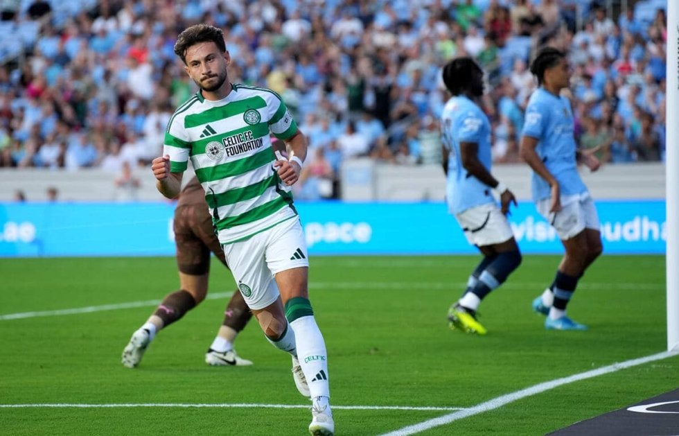 新戦力2発＆古橋亨梧が好調維持のプレシーズン5点目！ シティはPSM初戦でハーランドゴールも合計7ゴールの打ち合いはセルティックに軍配【国際親善試合】