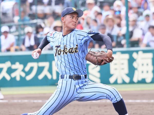 東海大甲府野球ダッフィー 夏の甲子園】東海大相模の2年生右腕・福田拓翔が抱く健大高崎の