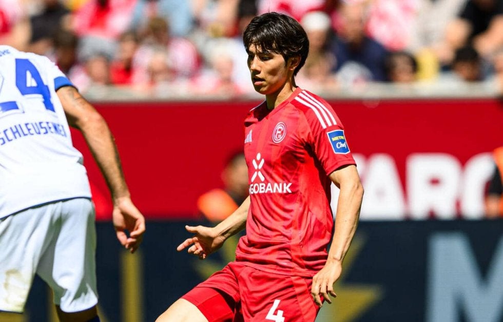 田中碧の移籍金は6.4億円か？ デュッセルドルフの練習不参加、渡英しリーズ移籍が迫る