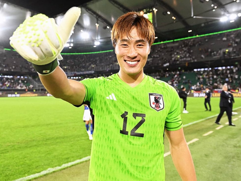 サッカー日本代表GK大迫敬介がライバルを語る「生まれ持った身体能力を