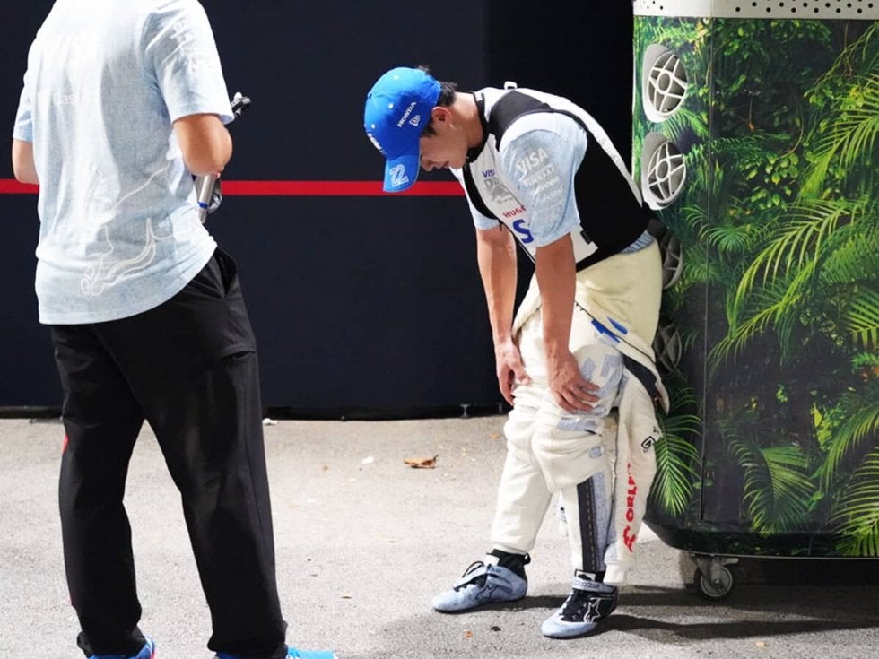 【F1】角田裕毅のこれまで見せたことのない姿　どのドライバーよりもタフなレースを戦った