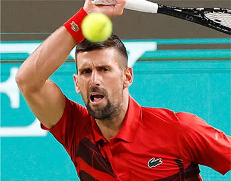 ジョコ 快勝で5年ぶり10度目の8強