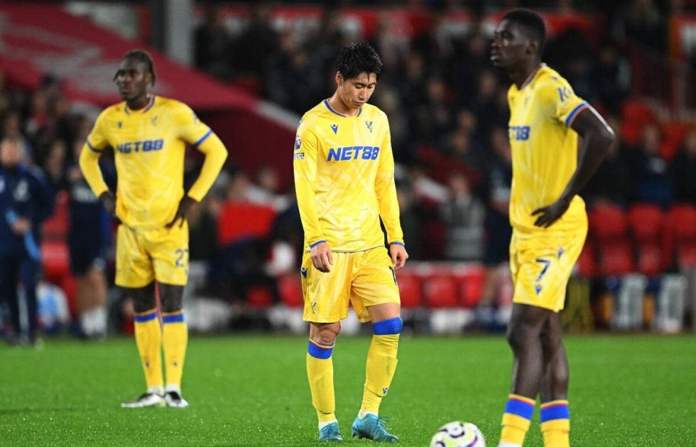 鎌田大地が先発もウッド弾に沈んだクリスタル・パレスは3連敗…【プレミアリーグ】