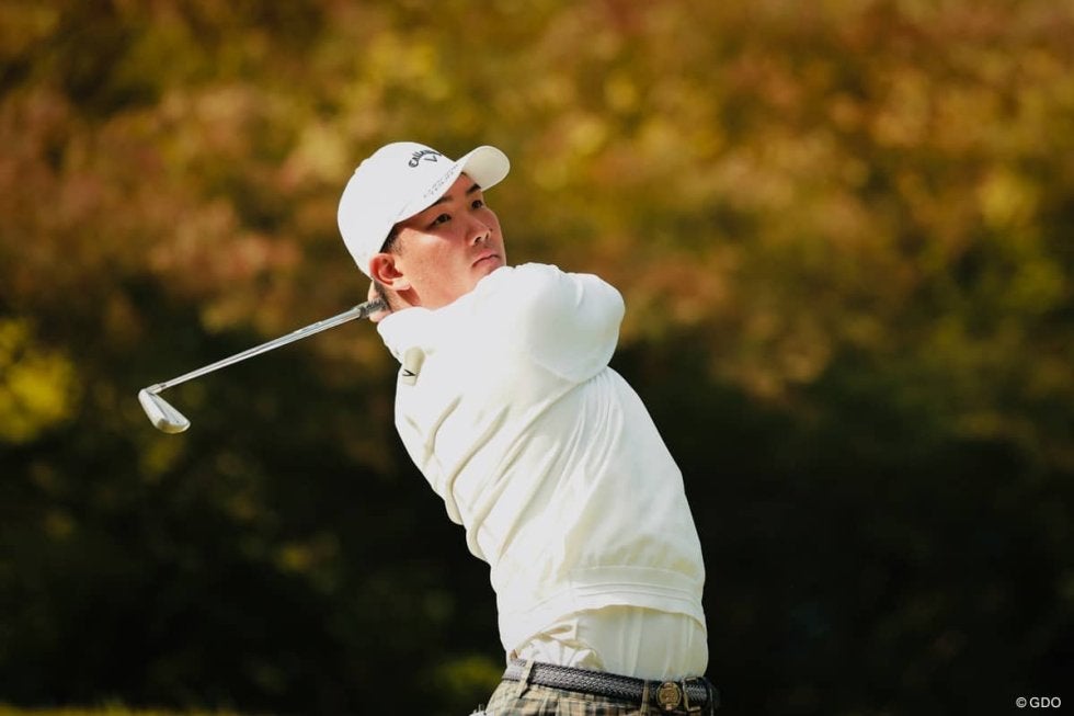 河本力が前半→後半で9打縮める 大会記録更新の「28」で首位と2打差に急浮上