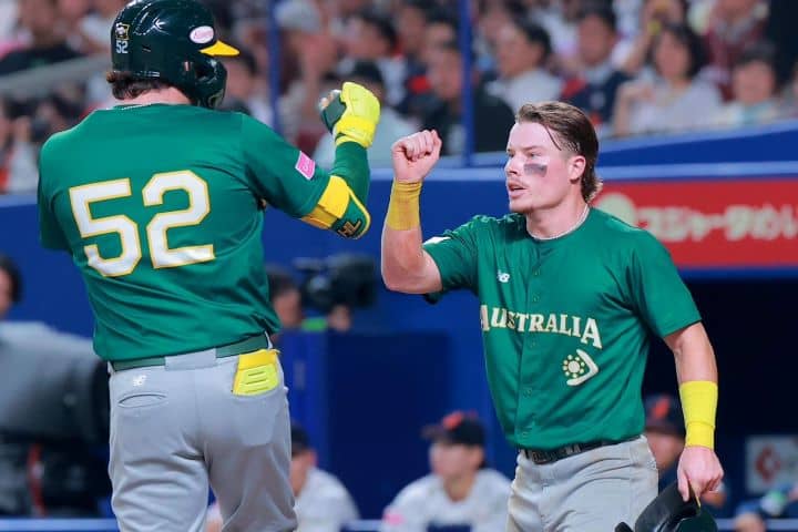 「超マシンガン継投」と「超プロスペクト」で勝負も及ばず　侍ジャパン相手に豪代表が残したインパクトとは【プレミア12】